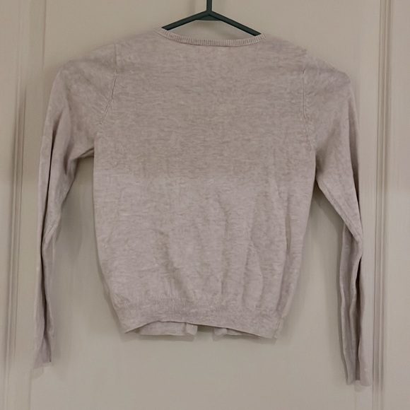 Beige Cardigan with Sequins - Picture 2 of 4